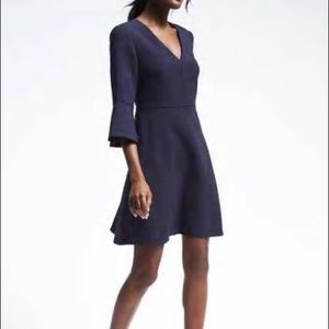 Banana Republic Flutter Sleeve Dress